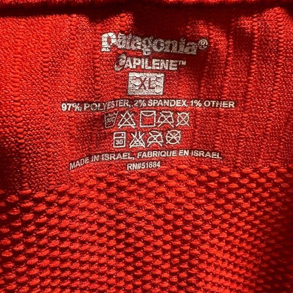 PATAGONIA MEN'S CAPILENE 3 1/4 ZIP Midweight Base Pullover - Picture 9 of 9